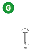 Nägel T-18 béton