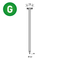 Pointes T-60 galva