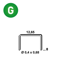 Staples VS-08 galv.