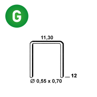 Staples VX-12 galv.