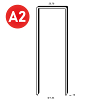 Staples WD-75 INOX A2