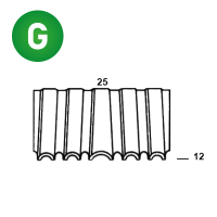 Agrafes croco WN-12 / 25