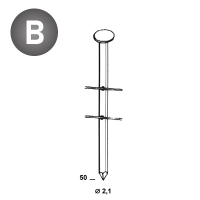 Coils BO 21 x 50 smooth