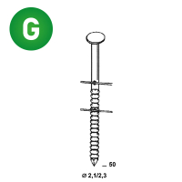 Coils BO 21/23x50 ann. galva