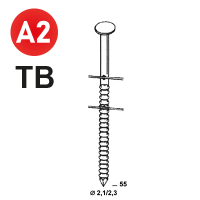 Coils BO21/23 x55 ring INOX TB