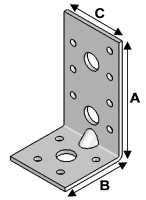 Reinfo. Bracket 90x50x50x3,0