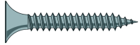 Coils screw 3,9x55 phosph.