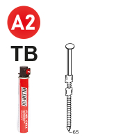 Pack 20° 2,9 x 65 ann.INOX TB