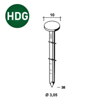 Coils 3,05 x 38 ring HDG