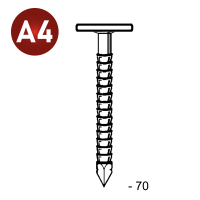 TEL ann.INOX  3,1/3.4x70 - 1kg