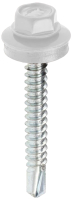 Vis H acier VHA 4,8 x 25 blanc