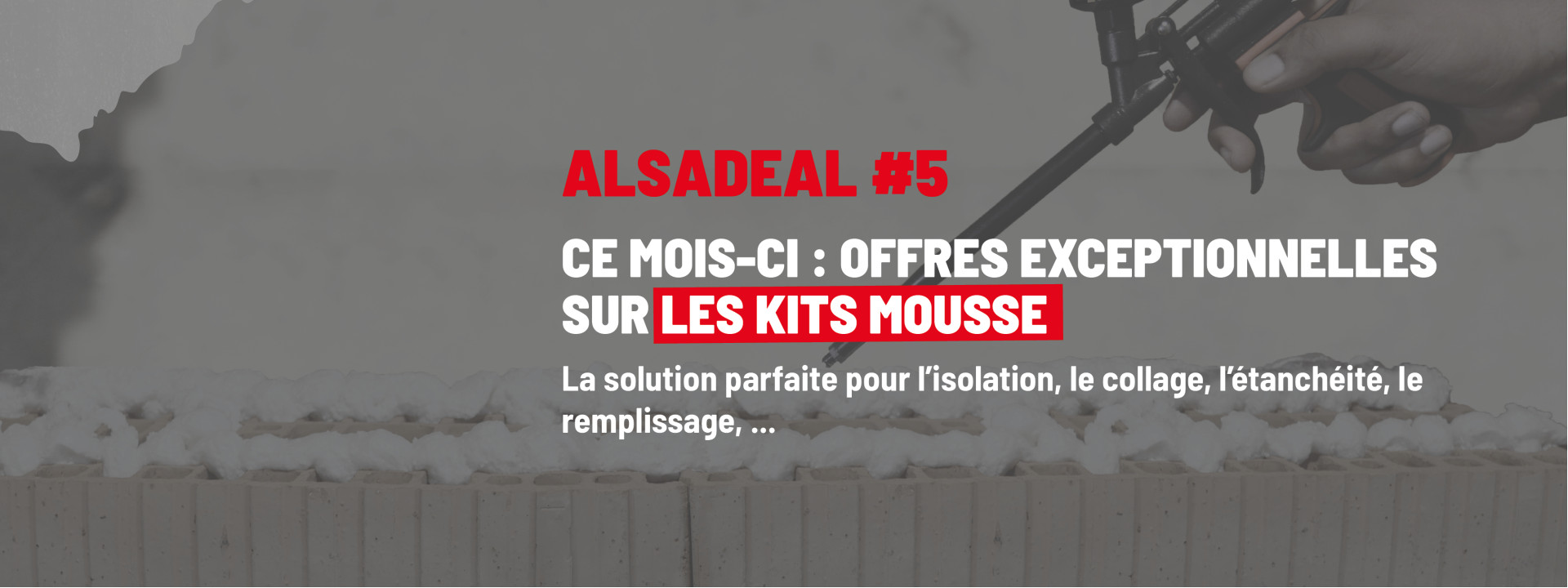 ALSADEAL #5 - LES KITS MOUSSE !